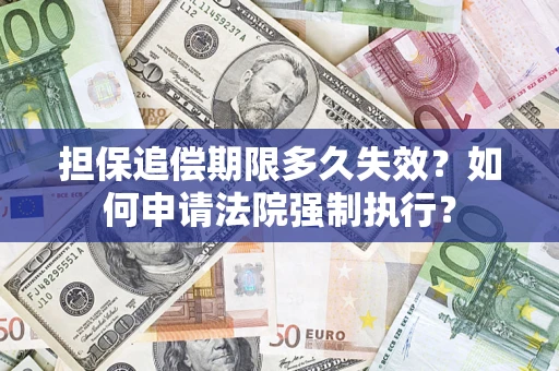 北京担保追偿期限多久失效？如何申请法院强制执行？