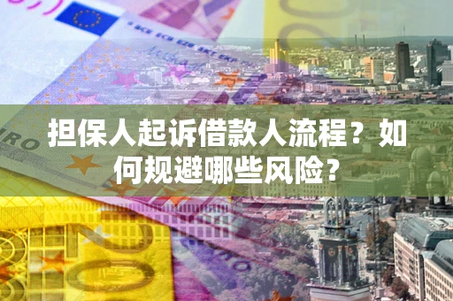 北京担保人起诉借款人流程？如何规避哪些风险？