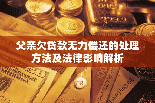 北京父亲欠贷款无力偿还的处理方法及法律影响解析