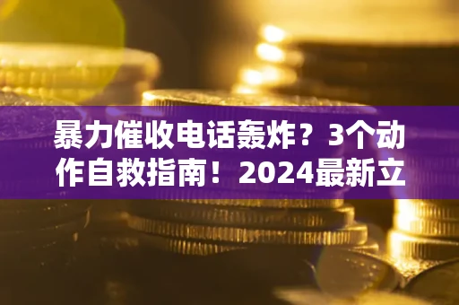 北京暴力催收电话轰炸？3个动作自救指南！2024最新立案标准全解析